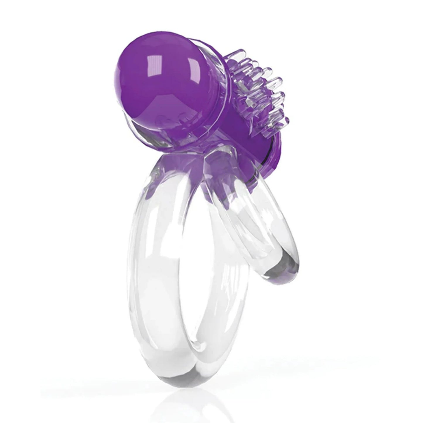 DOUBLE 06 VIBRATING DOUBLE RING - GRAPE