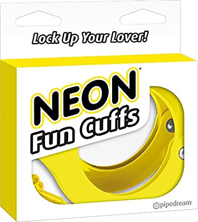 Neon Fun Cuffs Yellow*