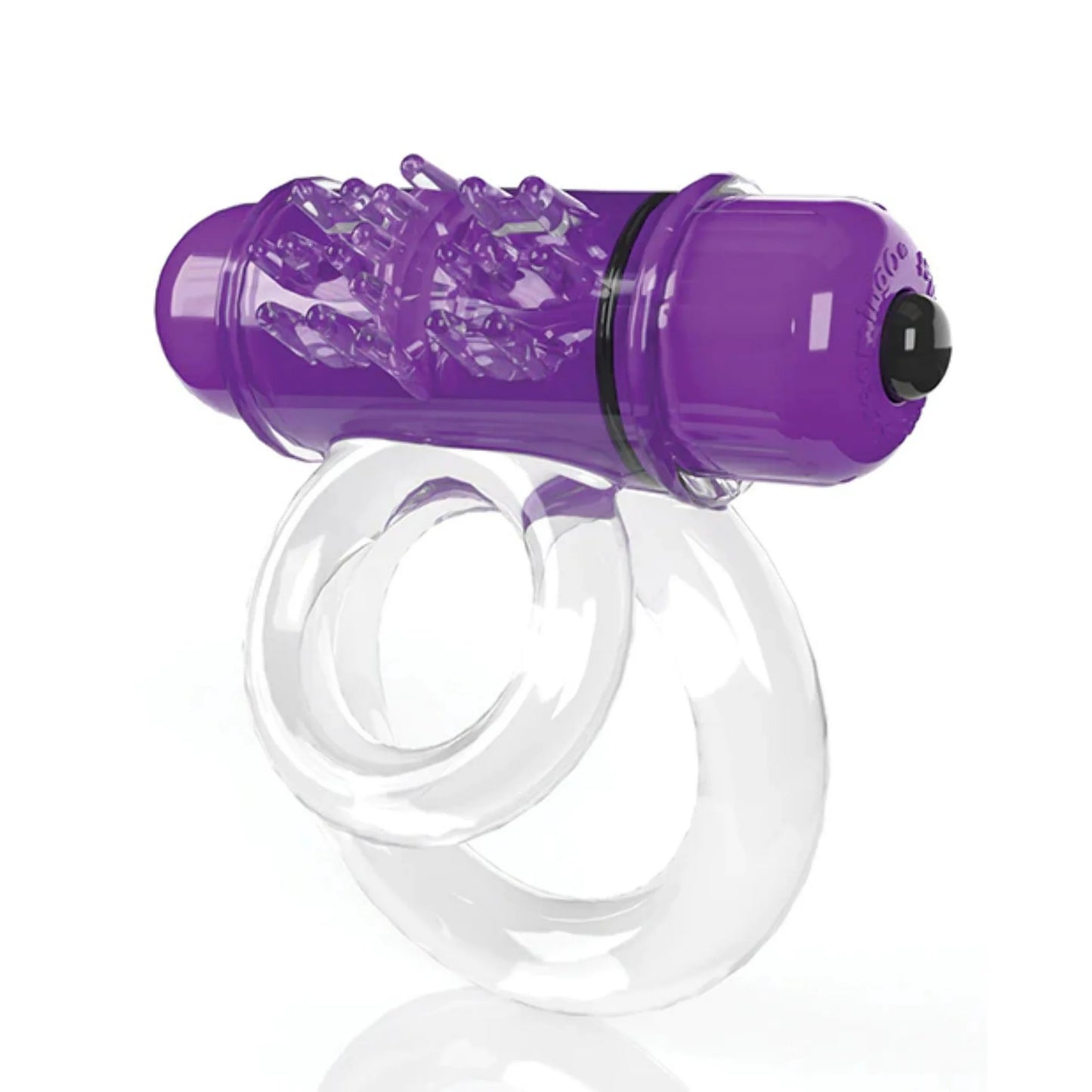DOUBLE 06 VIBRATING DOUBLE RING - GRAPE