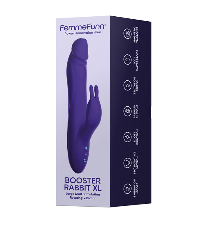 BOOSTER RABBIT XL VIBRATOR - PURPLE