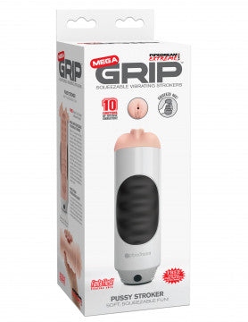 Extreme Toyz Mega Grip Vibrating Pussy Stroker **