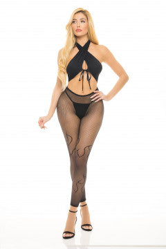 Pink lipstick gives you hell 3pc halter set