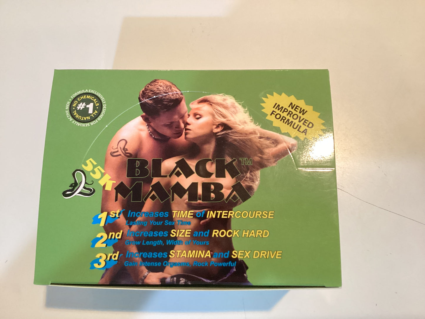 BLACK MAMBA sexual enhancer drink