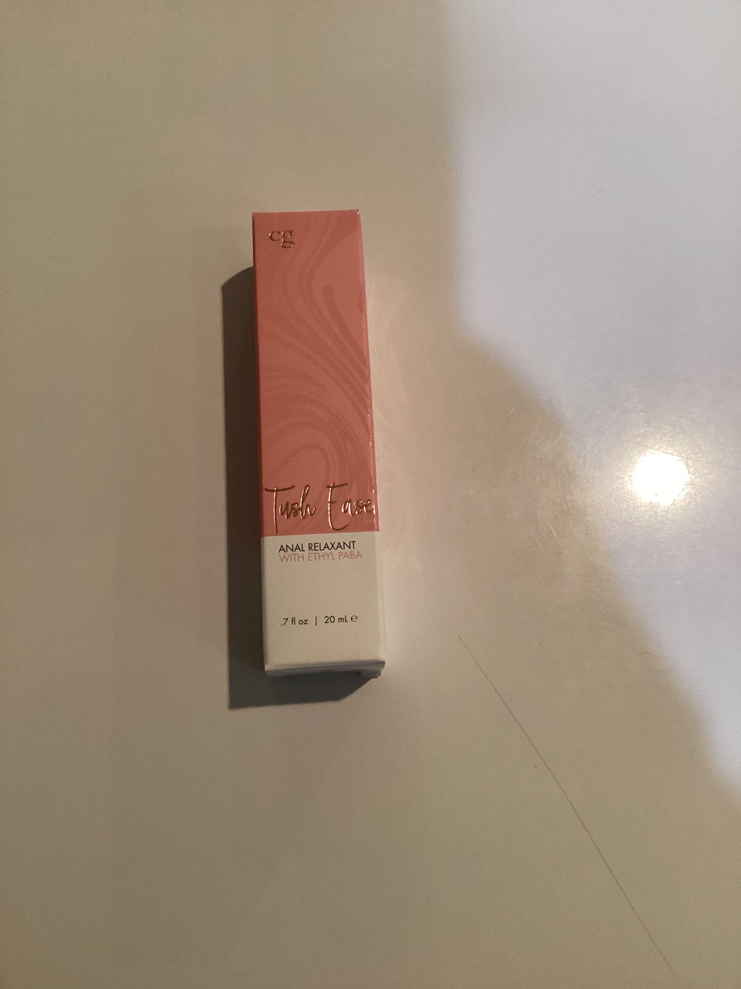 Tush ease anal relaxant with ethyl paba