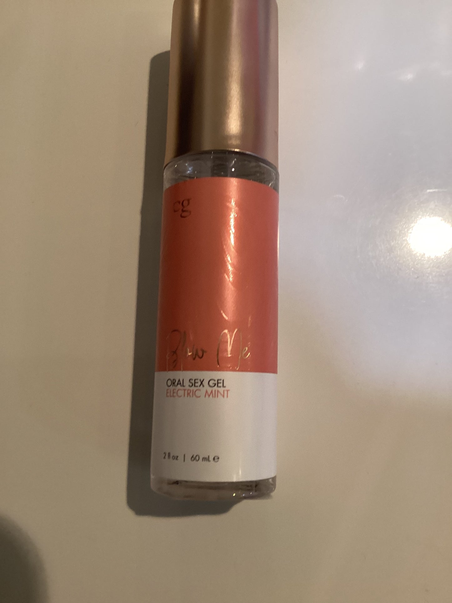 Blow me oral sex gel electric mint