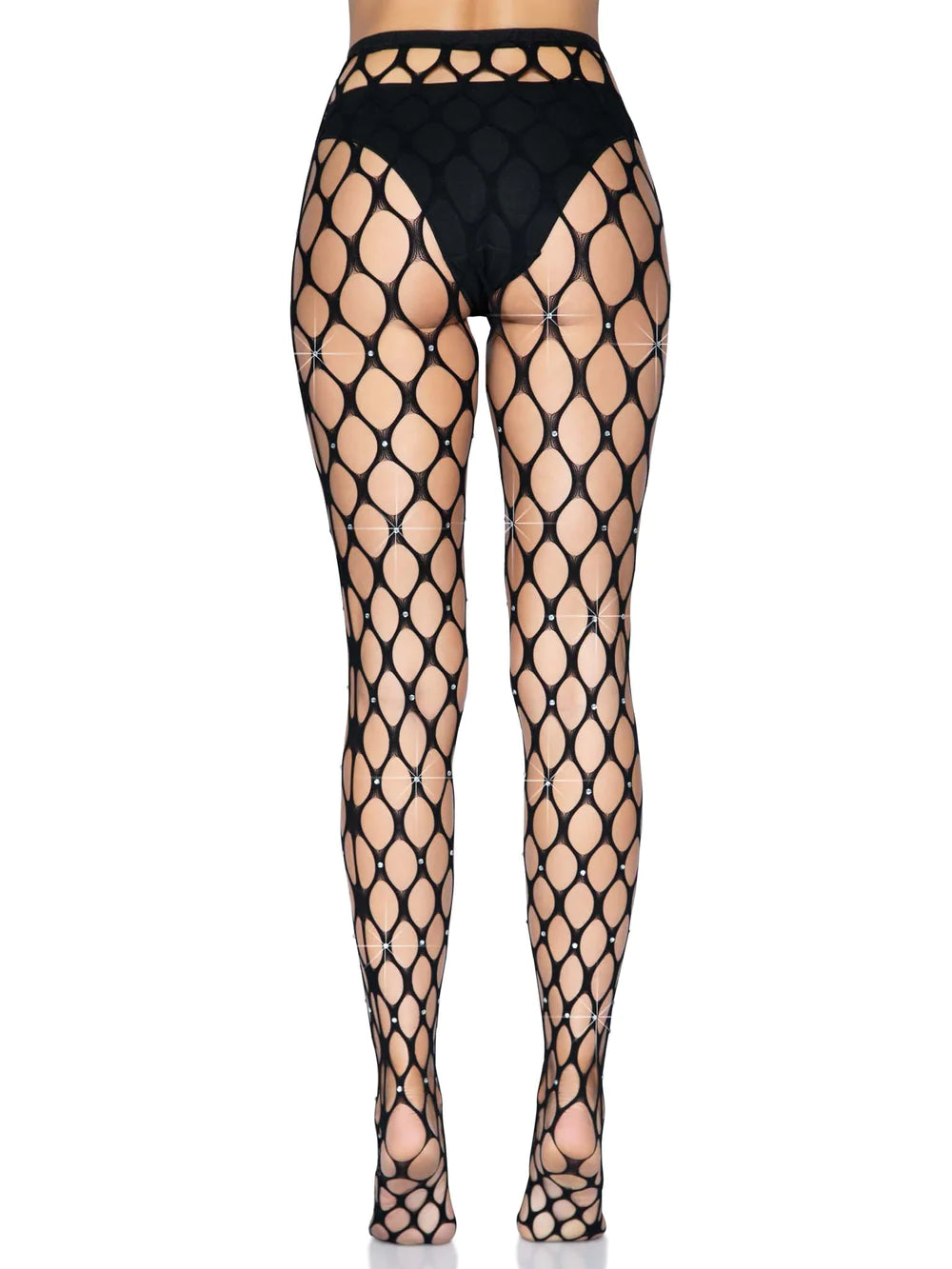 Leg Avenue Loren Rhinestone Net Tights
