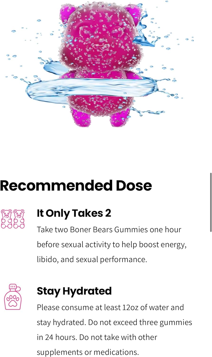 Bliss Bears Female Enhancement Gummies
