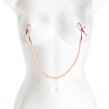 Bound - Nipple Clamps - Dc1 - Rose GolD