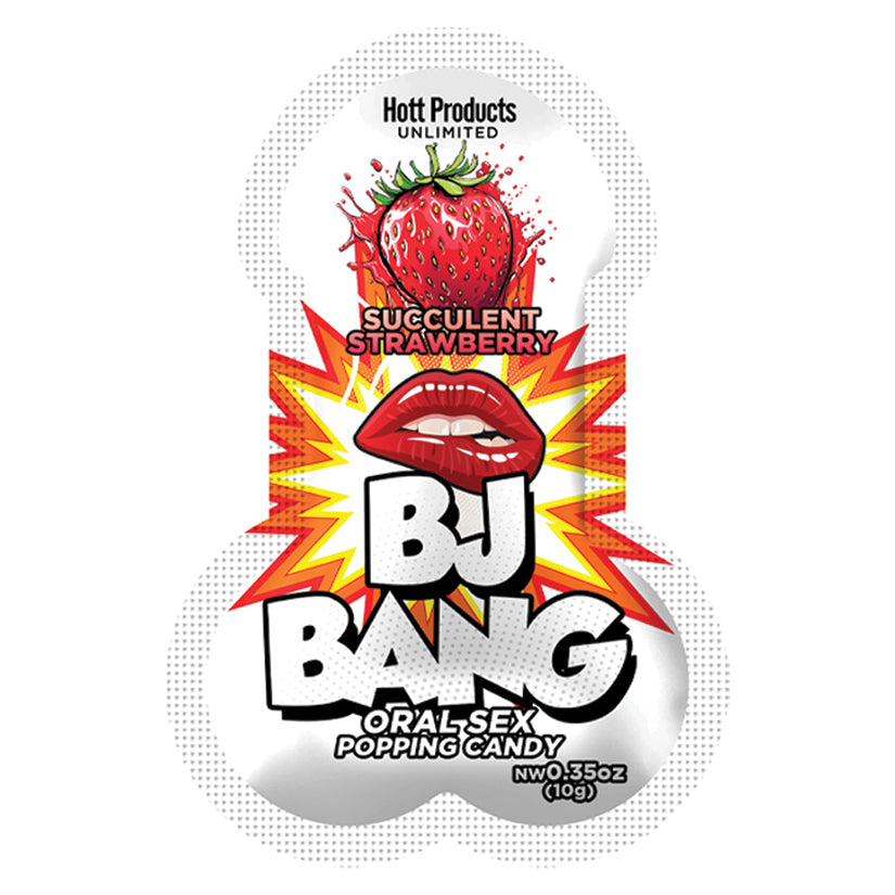 BJ BANG ORAL SEX POPPING CANDY - STRAWBERRY