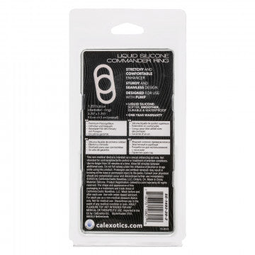 ALPHA LIQUID SILICONE COMMANDER RING - NATURAL