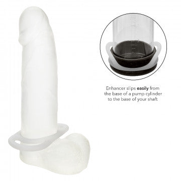 ALPHA LIQUID SILICONE COMMANDER RING - NATURAL