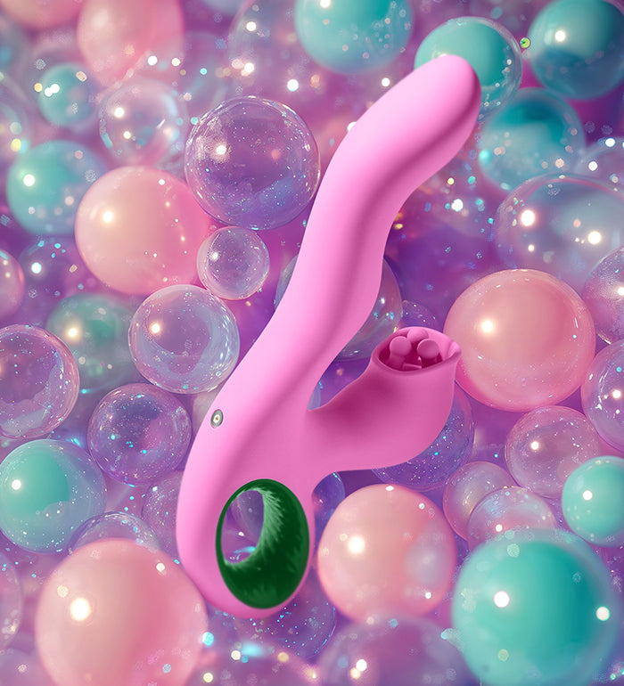 PALLINA THUMPING RABBIT VIBRATOR - PINK