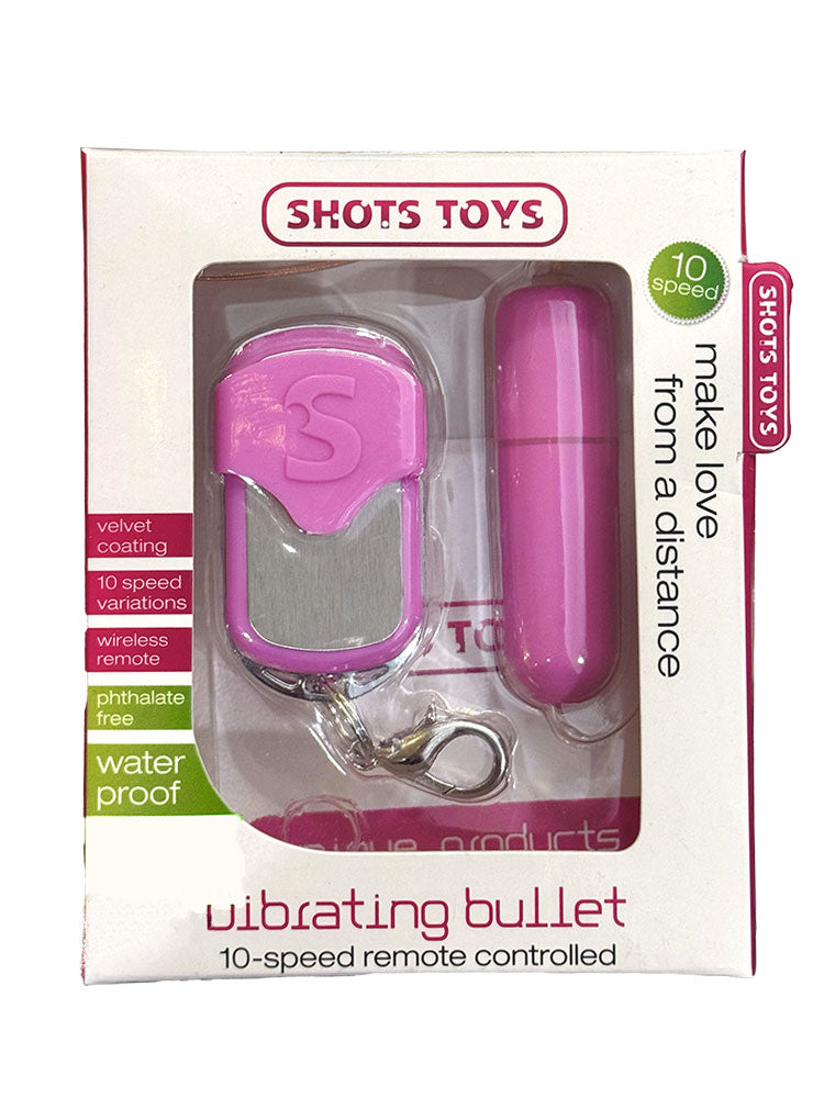 Shot Toy Vibrating Bullet - Pink