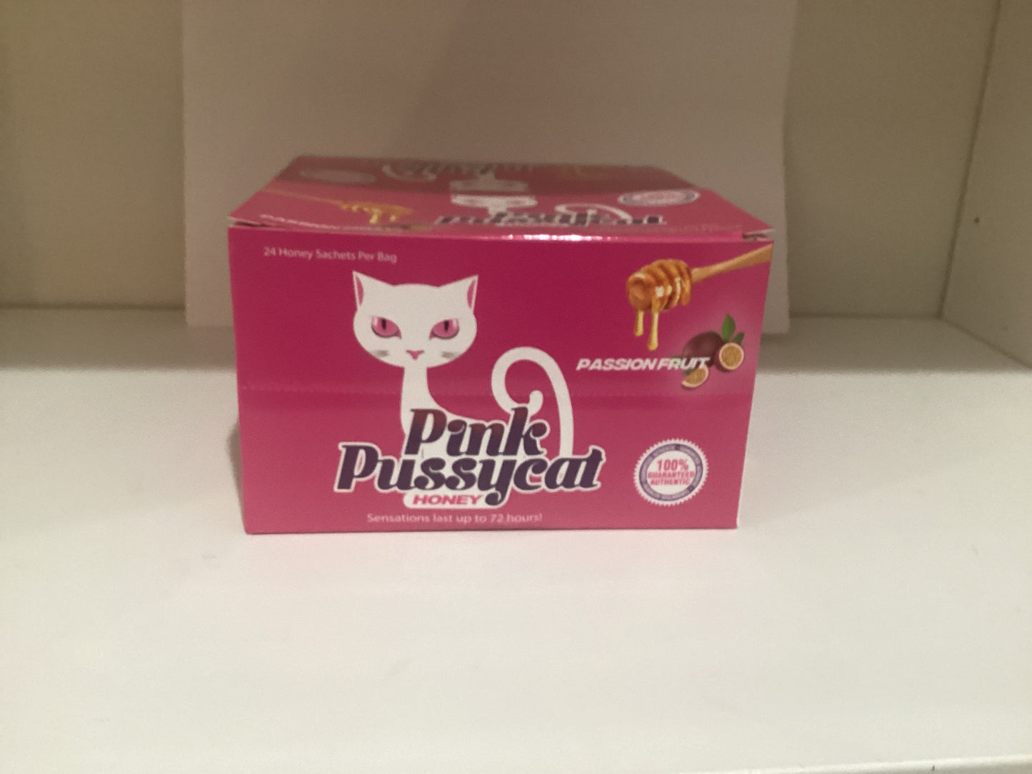 Pink Pussycat passion fruit honey