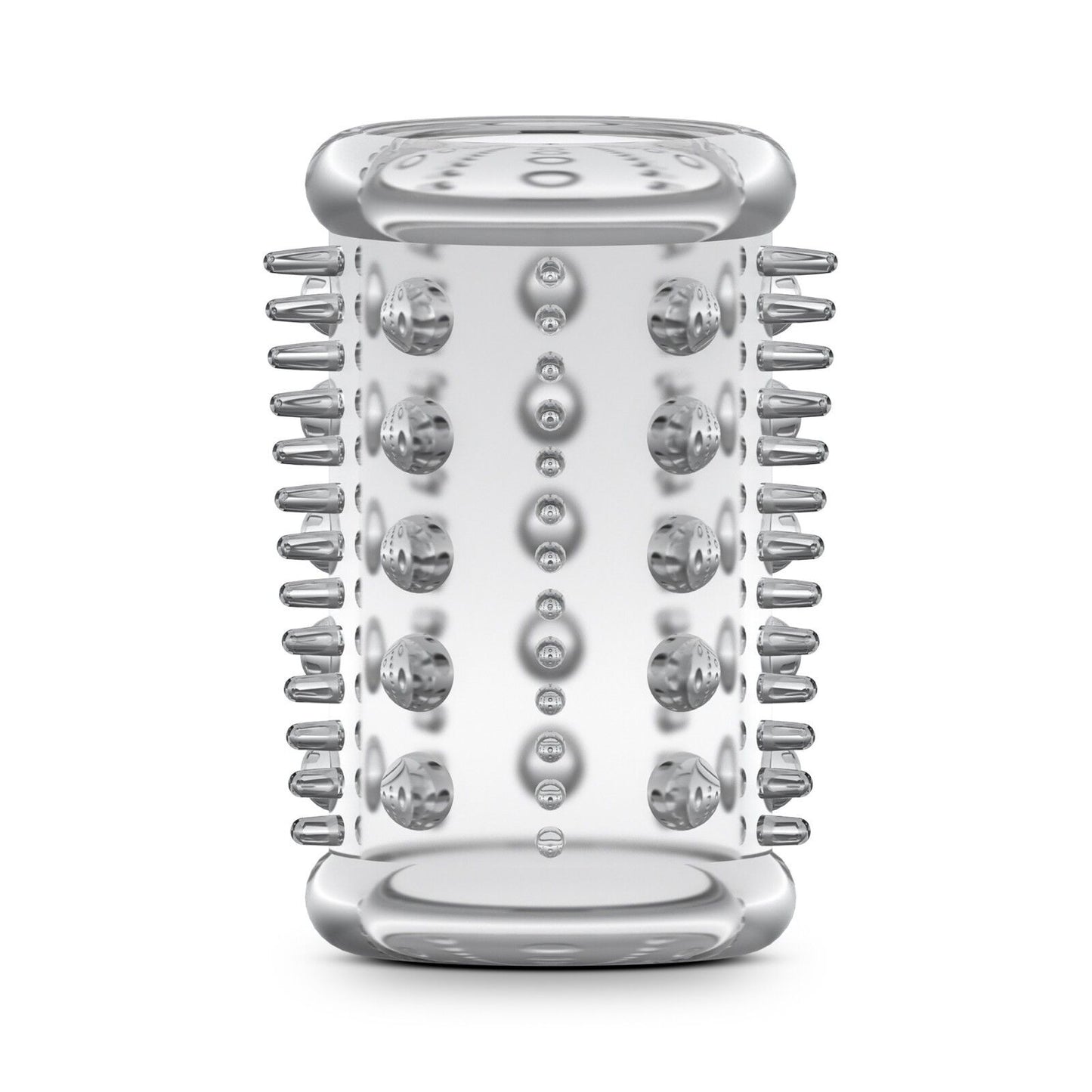 Stay Hard Cock Sleeve #3 Clear - Male Penis Ring Girth Enhancer