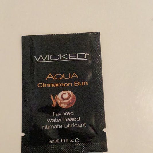 Wicked Aqua cinnamon bun