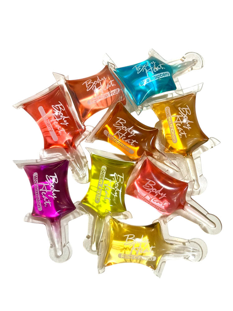 BODY HEAT FLAVORED EDIBLE MASSAGE OIL