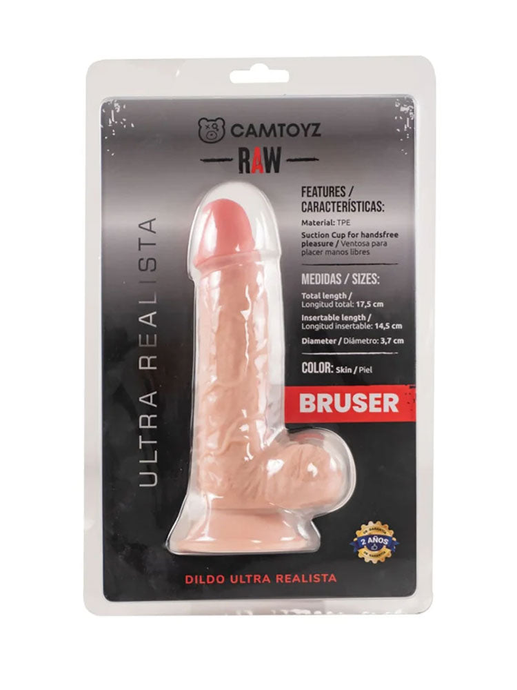 RAW DILDO ULTRA REALISTIC BRUSER - LIGHT