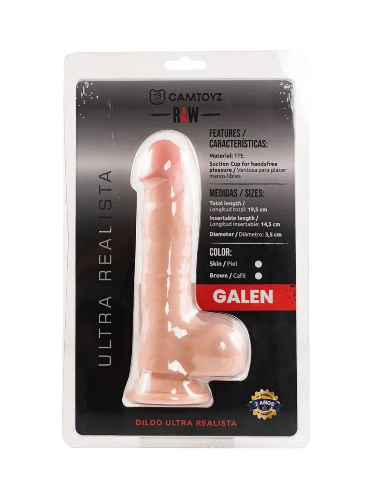 RAW DILDO ULTRA REALISTIC GALEN - LIGHT