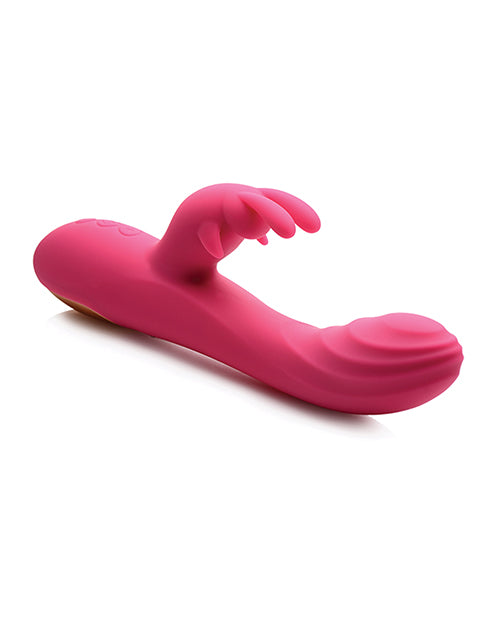 Curve Novelties Power Bunnies Huggers 10x Silicone Rabbit Vibrator – Pink **