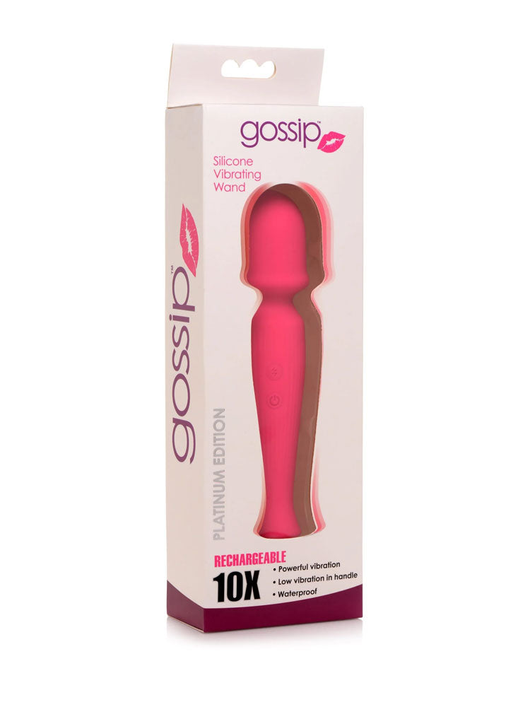 10X Silicone Wand Massager - Magenta*