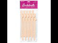 Bachelorette Party Dicky Sipping Straws-Flesh 10pk