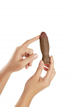 Shaft - Model B 4.3 Inch Liquid Silicone Bullet Vibrator - Oak
