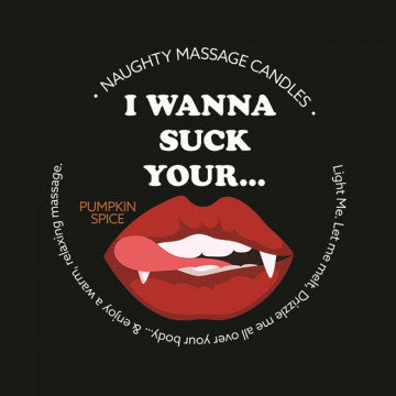 Naughty massage candle I wanna suck your……