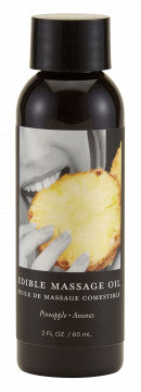 Edible Massage Oil - Pineapple - 2 Fl. Oz