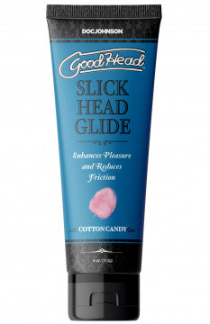 Goodhead - Slick Head Glide - Cotton Candy  lubricant - 4 Oz.