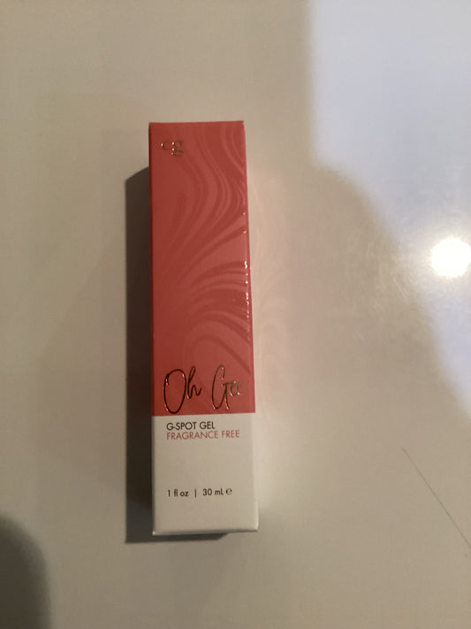 Oh gee gspot gel fragrance free