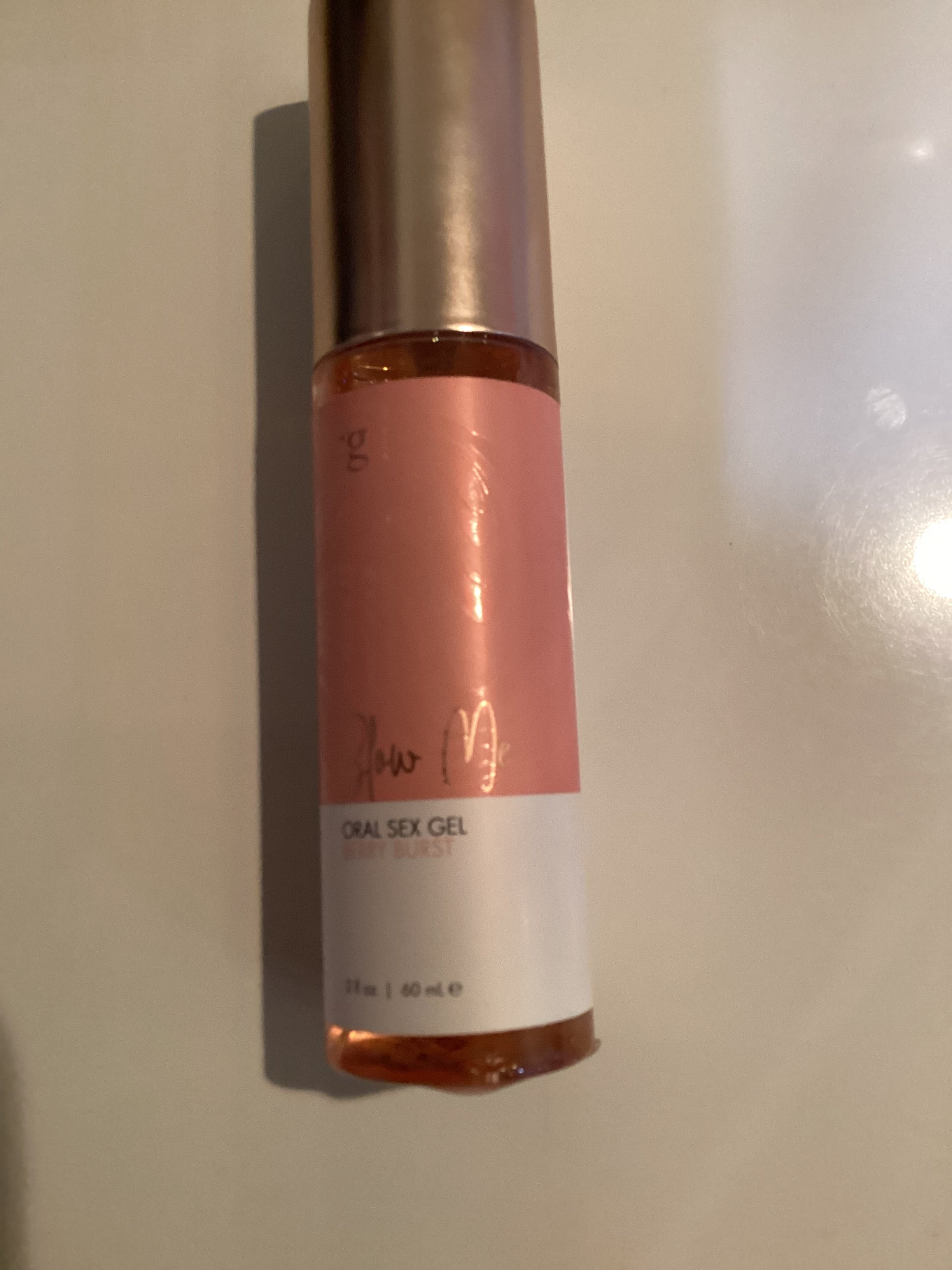 Blow me oral sex gel berry burst