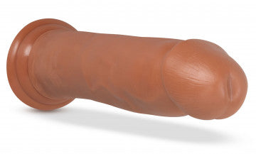 Au Naturel - Carlos - 9 Inch Dong - Mocha