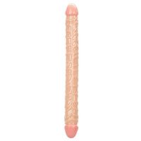 Size Queen Double Dildo-Ivory 17