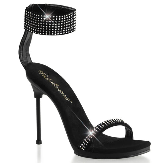 Pleaser Shoes  Chic-40  SFA-RS/M Black  Size 7