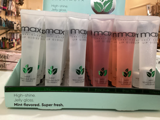 Max CheriMoya Lip Gloss Mint Flavored