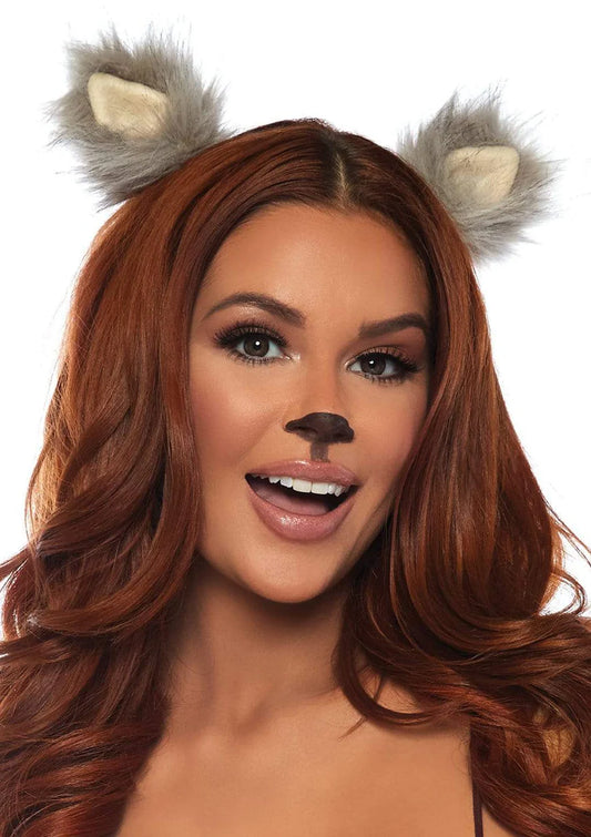 Leg Avenue Furry Animal Costume Ear Hair Clips