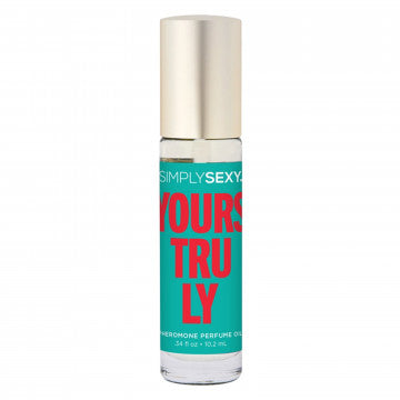 Simply Sexy Pheromone Perfume Oil Yours Truly Roll on .34 Oz