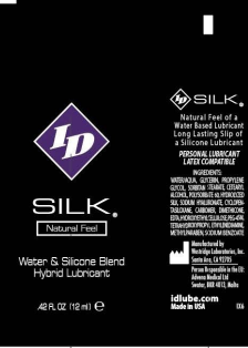 ID Silk  12ml Tubes  hybrid lubricant