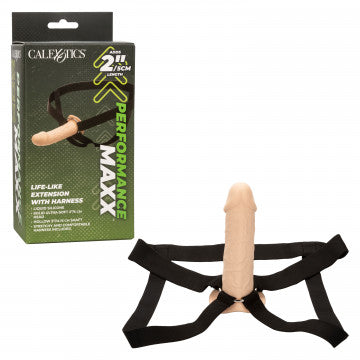 Performance Maxx Life-Like Extension With Harness - Ivory