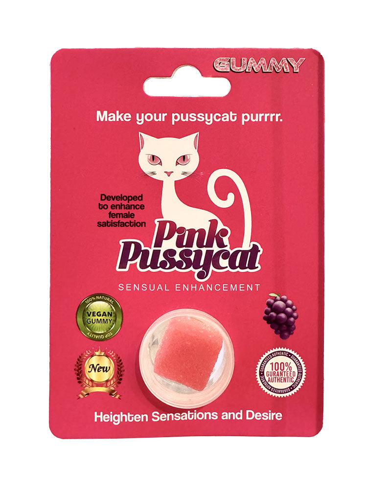 Pink Pussycat Gummy - Grape