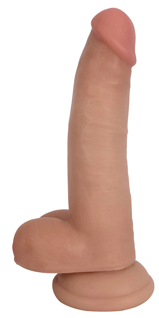 8" Bareskin Dildo W/ Balls