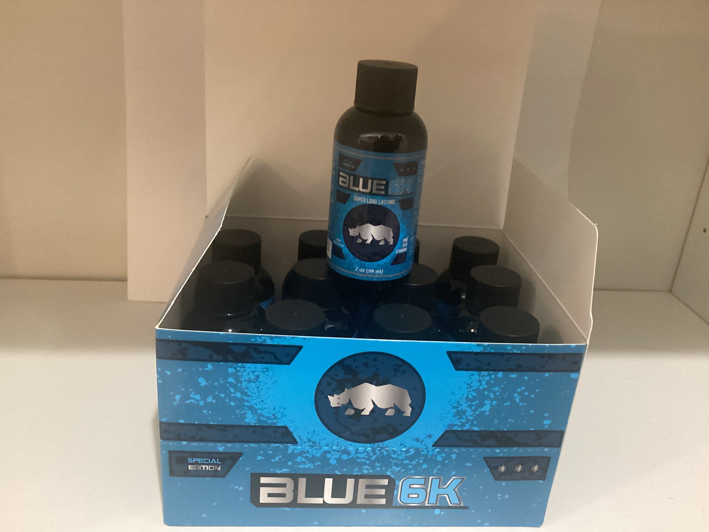 Blue 6K  sexual enhancement drink