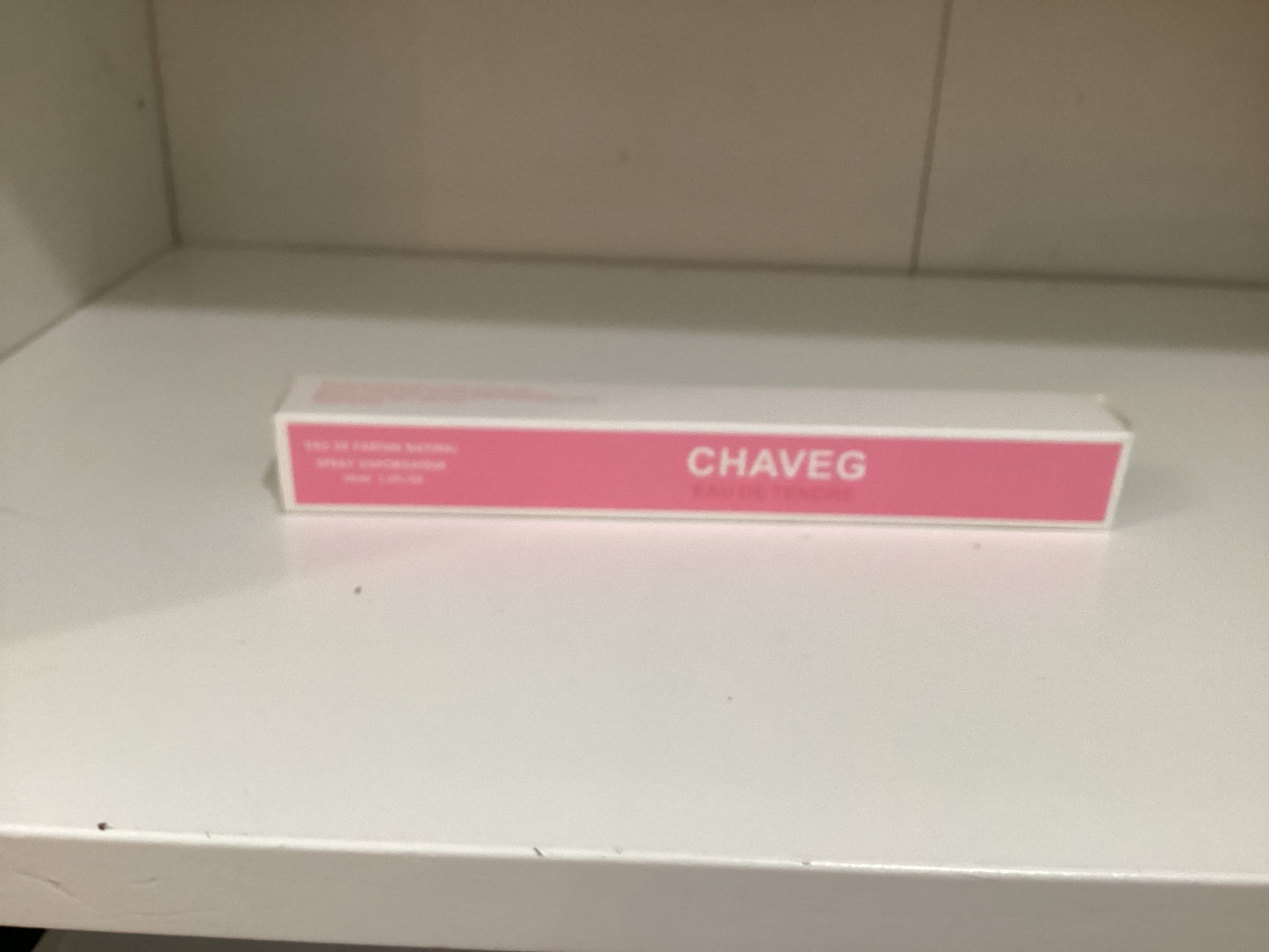 CHAVEG EAU DE PARFUM NATURAL