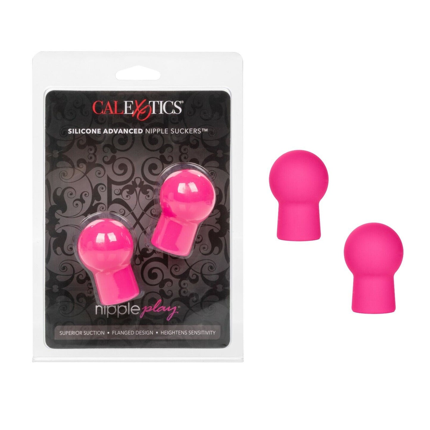 Nipple Play Silicone Advanced Nipple Suckers PINK **