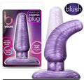 B Yours Cosmic MEDIUM Butt Plug FLEXIBLE + FIRM Anal Toy Probe BODY-SAFE Purple **